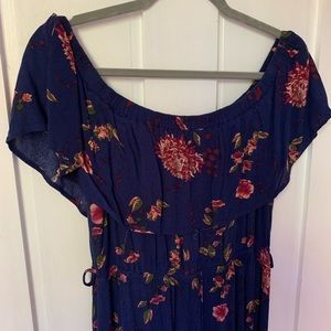 marion navy floral maxi dress